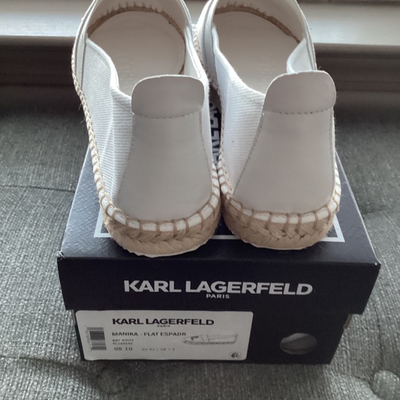 KARL LAGERFELD PARIS Manika Espadrille Loafer (Women), size 10M - Picture 13 of 15